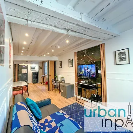 100 - Luxury 2 Bedroom - Beaubourg Marais