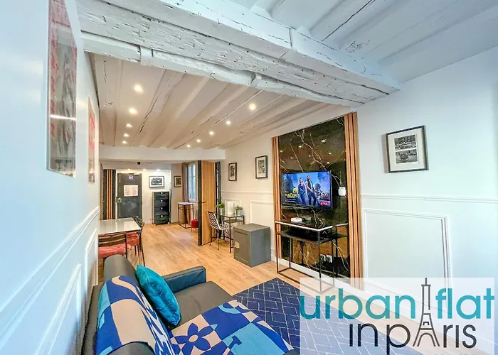 100 - Luxury 2 Bedroom - Beaubourg Marais