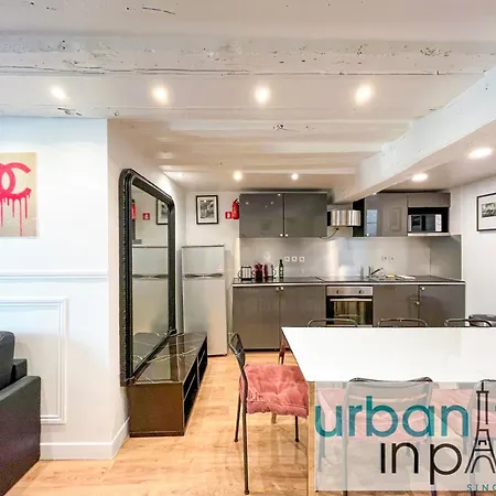 100 - Luxury 2 Bedroom - Beaubourg Marais Lejlighed *