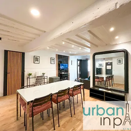 Lejlighed 100 - Luxury 2 Bedroom - Beaubourg Marais Paris