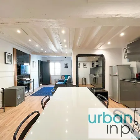 Lejlighed 100 - Luxury 2 Bedroom - Beaubourg Marais *