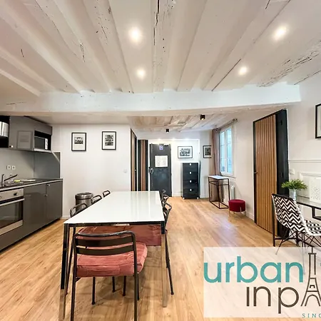 100 - Luxury 2 Bedroom - Beaubourg Marais Lejlighed