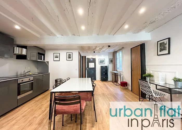 100 - Luxury 2 Bedroom - Beaubourg Marais Lejlighed