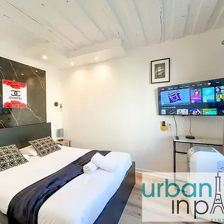 100 - Luxury 2 Bedroom - Beaubourg Marais Appartement